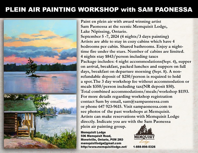 Lake Nipissing Workshop - September 2018 - Sam Paonessa