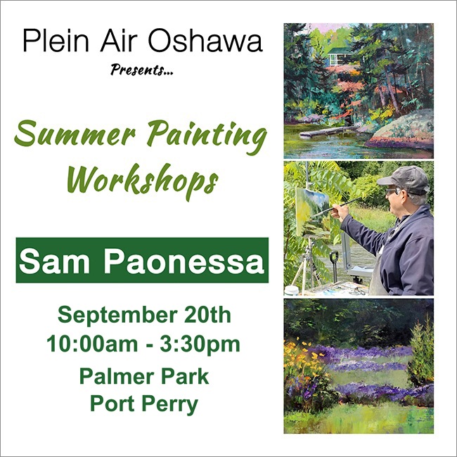 Plein Air Oshawa - Sam Paonessa